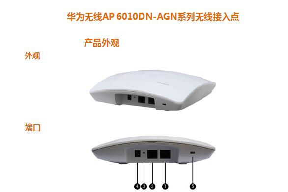 华为无线AP 6010DN-AGN